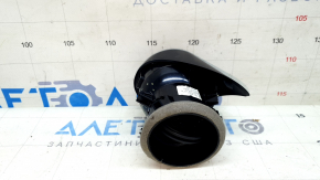 Left center console air vent for Alfa Romeo Giulia 17-25, black with chrome, broken mount