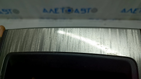 Nissan Murano z52 15-18 rear center console trim, upper, black, scratches