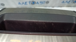 Nissan Murano z52 15-18 rear center console trim, upper, black, scratches