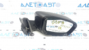 Right side mirror assembly for BMW 3 G20 19-24, 5 pins, turn signal, heated, BSM, Shadow-Line, graphite
