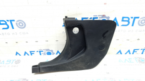 Alfa Romeo Giulia 17-25 black lower left front pillar trim, scratches, broken mount