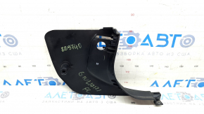 Alfa Romeo Giulia 17-25 black lower left front pillar trim, scratches, broken mount