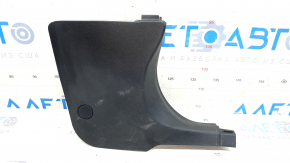 Alfa Romeo Giulia 17-25 black lower right front pillar trim, needs cleaning, broken mount
