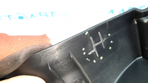 Alfa Romeo Giulia 17-25 black lower right front pillar trim, needs cleaning, broken mount