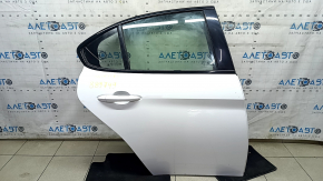 Alfa Romeo Giulia 17-25 rear right door assembly, aluminum, white 217