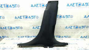 Alfa Romeo Giulia 17-25 black center pillar trim, lower right, scratches