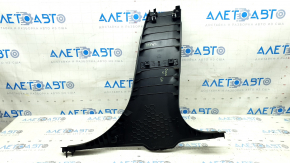Alfa Romeo Giulia 17-25 black, lower left center pillar trim, scratches