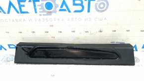 Front inner right door sill trim for Alfa Romeo Giulia 17-25, black structure, scratches, broken fasteners