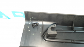 Front inner right door sill trim for Alfa Romeo Giulia 17-25, black structure, scratches, broken fasteners
