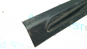 Front inner left door sill plate for Alfa Romeo Giulia 17-25, black structure, scratches, broken fasteners