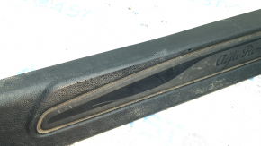 Front inner left door sill plate for Alfa Romeo Giulia 17-25, black structure, scratches, broken fasteners