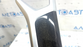 	Right front panel trim for BMW 3 G20 19-22, gray wood, with backlight, scratches
