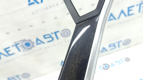 	Right front panel trim for BMW 3 G20 19-22, gray wood, with backlight, scratches