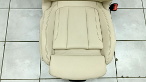 BMW 3 G20 19-22 passenger seat with airbag, electric, Sport, beige leather, ready to clean