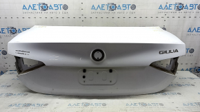 Alfa Romeo Giulia 17-25 trunk lid, blue 082, bumpers