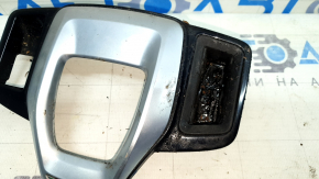 Alfa Romeo Giulia 21-25 chrome gearshift pad, needs cleaning, scratches