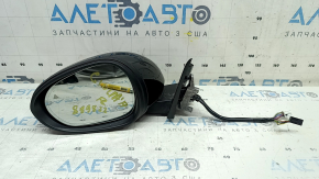 Left side mirror assembly for Alfa Romeo Giulia 17-25 10+6, turn signal, heated, auto-dimming, BSM, white 217