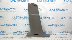 Lower left center pillar trim for VW Tiguan 2009-2011, brown, scratches