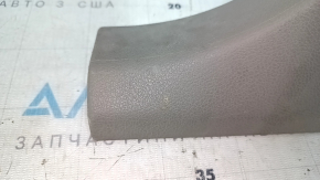 Lower right center pillar trim for VW Tiguan 2009-2011, brown, scratches
