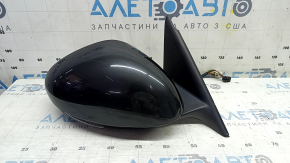 Right side mirror assembly for Alfa Romeo Giulia 17-25 10+8, turn signal, heated, auto-dimming, BSM, graphite, scratches