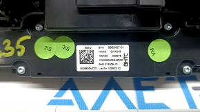 BMW 3 G20 19-23 climate control with heated seats and air ducts, the flap opening is broken