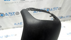 Chevrolet Malibu 16-25 rear center console trim, black, scratches