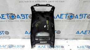Chevrolet Malibu 16-25 rear center console trim, black, scratches