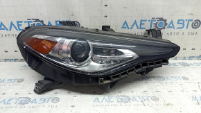 Alfa Romeo Giulia 17-23 right front headlight assembly, xenon, with mount, sand