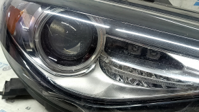 Alfa Romeo Giulia 17-23 right front headlight assembly, xenon, with mount, sand