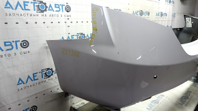Alfa Romeo Giulia 21-23 rear bumper, bare, white, with scratches, for parking sensors and BSM.