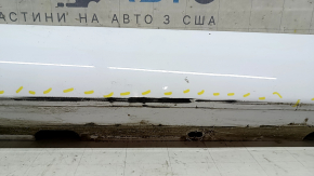 Alfa Romeo Giulia 17-25 left sill, white, 217, scratches, dents