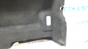 Alfa Romeo Giulia 17-21 rear floor covering, black, dry-cleanable