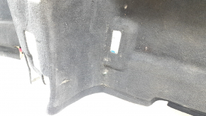 Alfa Romeo Giulia 17-21 rear floor covering, black, dry-cleanable