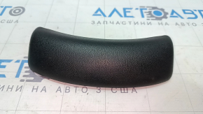 Chevrolet Malibu 16-25 black rear upper center console trim, texture, scratches