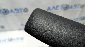 Chevrolet Malibu 16-25 black rear upper center console trim, texture, scratches