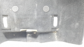 Alfa Romeo Giulia 17-23 black front left floor covering with black footrest, dry clean, tear