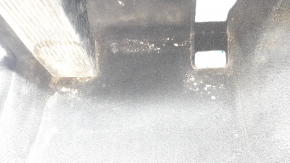 Alfa Romeo Giulia 17-23 black front left floor covering with black footrest, dry clean, tear