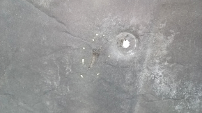 Cadillac CTS 14-19 hood insulation: tears, creases