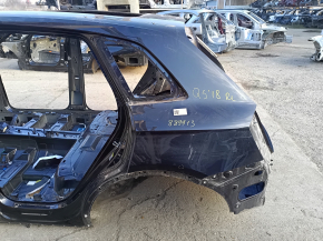 Quarter wing rear left Audi Q5 80A 18-24 on the body, blue, pokes