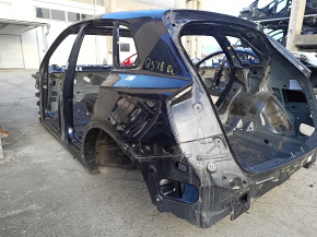 Quarter wing rear left Audi Q5 80A 18-24 on the body, blue, pokes