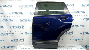 Rear left door assembly for Honda CRV 17-22 blue B-588P, tinted, butt