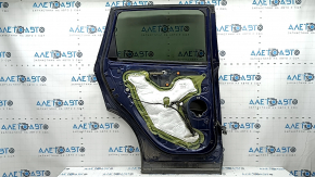 Rear left door assembly for Honda CRV 17-22 blue B-588P, tinted, butt