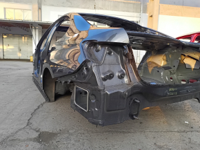 Quarter wing rear left BMW 3 G20 19-24 on the body, graphite
