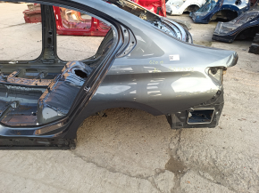 Quarter wing rear left BMW 3 G20 19-24 on the body, graphite
