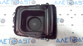 Front center console cup holder, Mercedes CLA 14-19, matte black, scratches