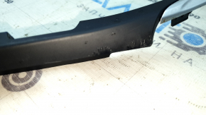 Alfa Romeo Giulia 20-23 black and chrome center console trim, peeling coating