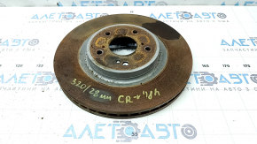Front right brake disc Honda CRV 20-22 hybrid