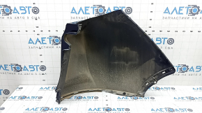 Honda CRV 17-22 blue rear bumper, bare left, cracks, scratches