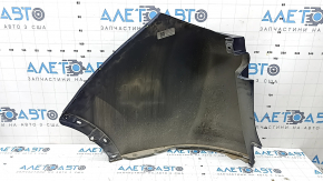 Honda CRV 17-22 blue rear bumper, bare right, cracks in mounts, scratch