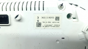 Honda CRV 2020 hybrid EX-L, Touring instrument cluster, scratches, cracks in fasteners, chip